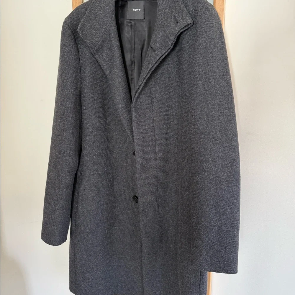 Classic Belvin Wool Blend Coat from Theory - Picture 3 of 10